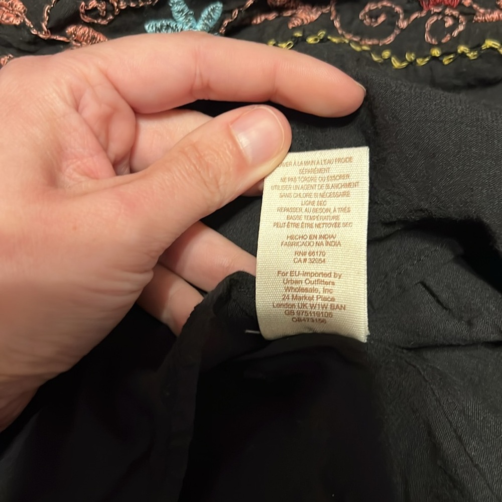 Free People Batiste Frida Embroidered Dress Size Small - Picture 11 of 11